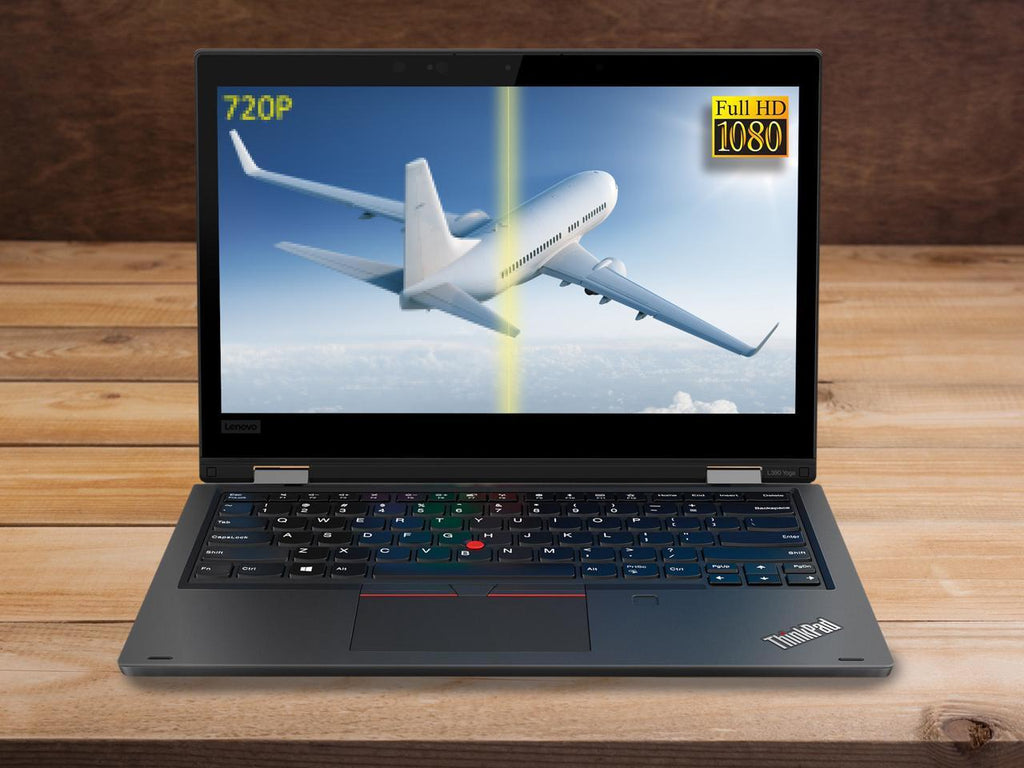 Lenovo ThinkPad L390 Yoga 2-in-1 Laptop 13.3" IPS FHD Touch Intel Core i3-8145U 8GB RAM 128GB SSD Win 11 Pro