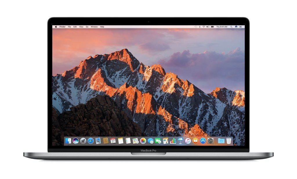 Apple MacBook Pro Retina w/ TouchBar A1707 MPTR2LL/A Mid-2017 - 7th Gen Intel Core i7-7700HQ 2.80GHz (up to 3.80GHz), 16GB LPDDR3, 256GB SSD, AMD Radeon Pro 555 2GB, MacOS v10.14 Mojave - Coretek Computers