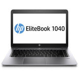 HP EliteBook Folio 1040 G2 Laptop - 5th Gen Intel Core i5-5200U 8GB RAM 128GB SSD WebCam 14.0" Win 10 Pro