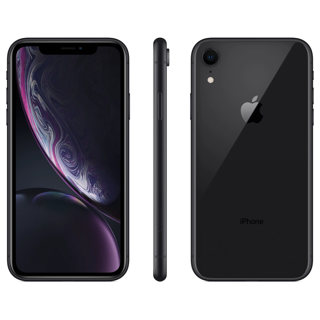 Apple iPhone XR, 64GB, Black, A1984 Unlocked (Refurbished)