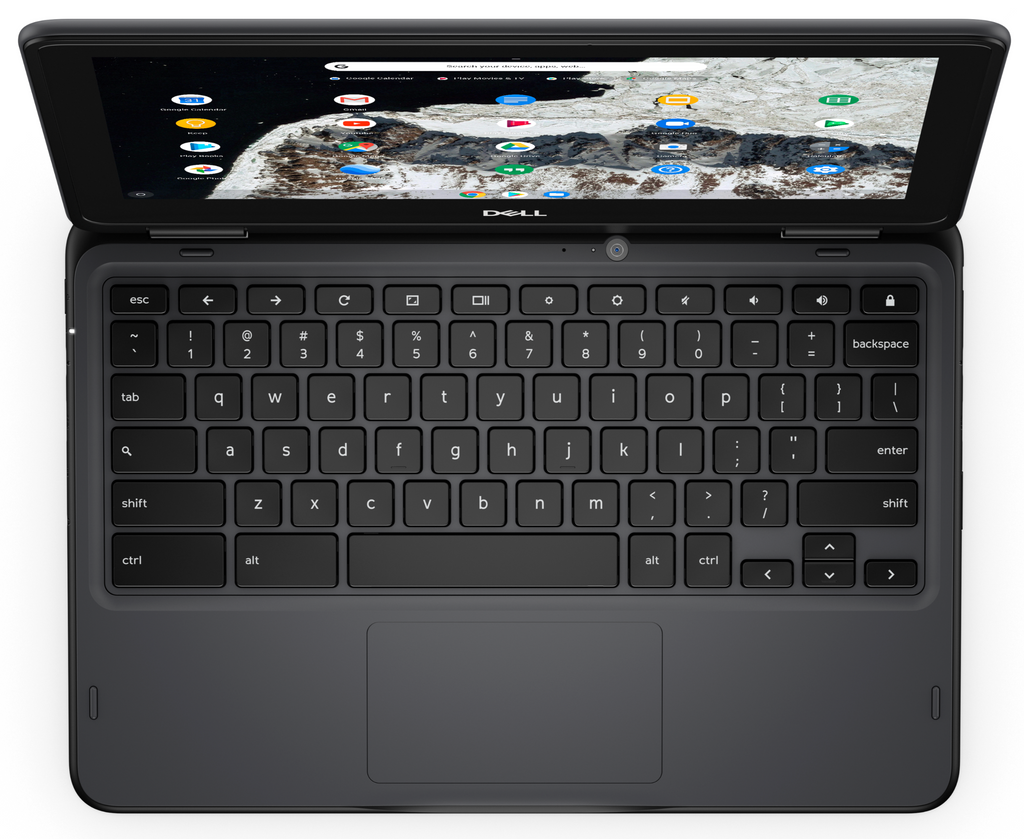 Dell 3100 2-in-1 11.6-inch Touchscreen Chromebook - Intel N4020 4GB RAM 32GB SSD Webcam ChromeOS AUE June 2029