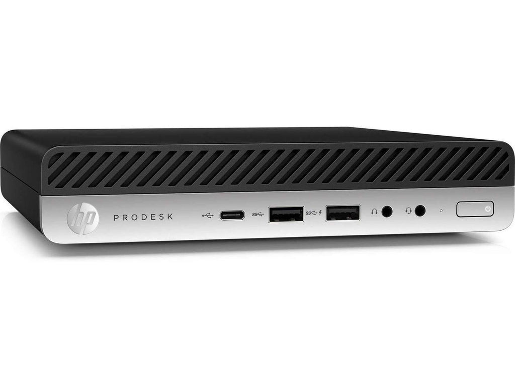 HP ProDesk 600 G4 Mini PC - Intel i5-8500T Hexa-Core, 16GB DDR4, 512GB M.2 SSD, Win 10 Pro, Keyboard & Mouse