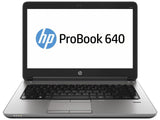 HP ProBook 640 G1 14.0" Business Laptop - Intel Core i5-4200M, 128GB SSD, 8GB Ram, Windows 10 Pro - Coretek Computers