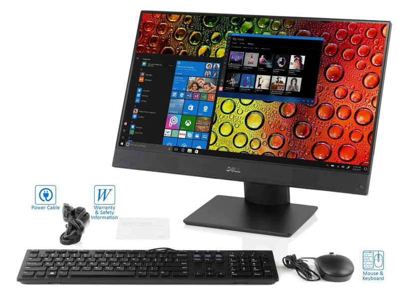 Dell OptiPlex 7460 23.8" All-in-One Intel Core i5-8500 16GB RAM 256GB SSD Windows 11 Pro