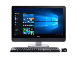 Dell 9020 23" FHD TouchScreen AIO Core i7-4770S 3.10 GHz 8GB RAM 256GB SSD WiFi Win 10 Pro - Coretek Computers