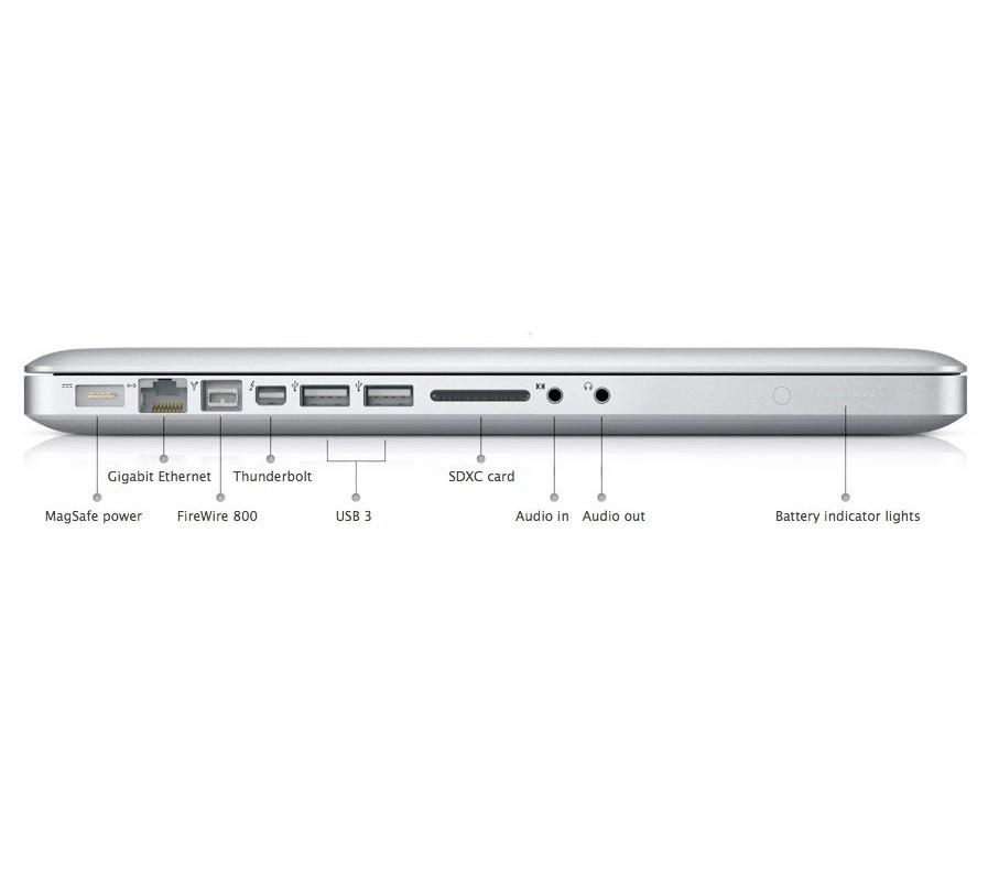 Apple MacBook Pro "Core i7" 2.0GHz 15" Early 2011 A1286 MC721LL/A 8GB Ram 240GB SSD High Sierra - Coretek Computers