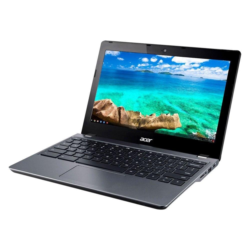 Acer C740 11.6" Chromebook - 5th Gen Intel Celeron Broadwell 3205U 1.5GHz, 16GB SSD, WebCam, 802.11 AC, Chrome OS - Coretek Computers