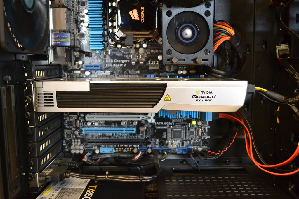 COOLER MASTER WORKSTATION  - Intel Core i7-4790K 4.0GHz Quad, 32GB Ram, 240GB SSD, Nvidia Quadro K4000 3GB, Win 10 Pro - Coretek Computers