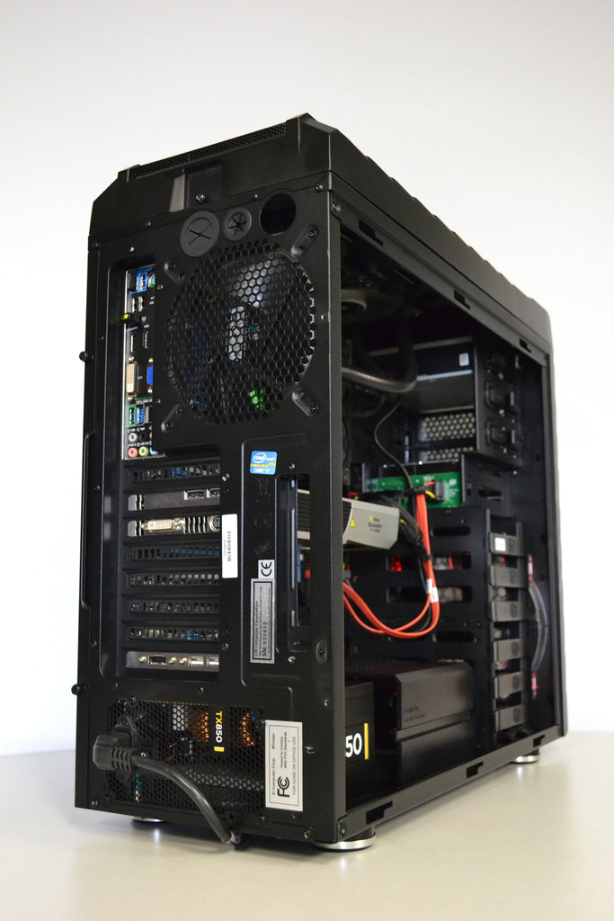 COOLER MASTER WORKSTATION  - Intel Core i7-4790K 4.0GHz Quad, 32GB Ram, 240GB SSD, Nvidia Quadro K4000 3GB, Win 10 Pro - Coretek Computers
