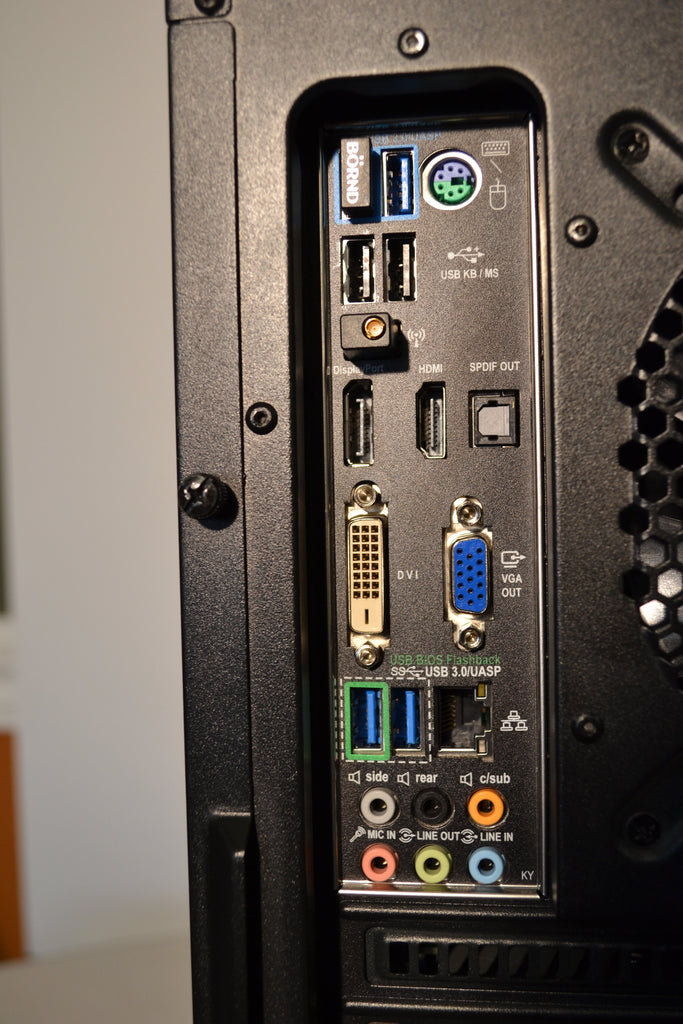 COOLER MASTER Gaming Machine Tower - Intel® Core™ i7-3770K 3.90GHz Quad Core Processor, 32GB Ram, 240GB SSD, 1TB HDD, RADEON RX580 8GB Video Card, Windows 10 Professional - Coretek Computers