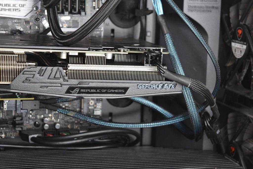 Cougar Custom Gaming Computer - Intel Hexa Core i7-8700K 64GB RAM GTX 1070Ti 3 SSDs Windows 11 Pro