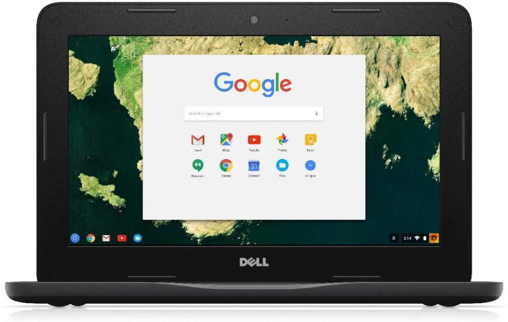DELL Chromebook 11 3180 Laptop - Intel Celeron® Processor N3060, 4GB RAM, 16GB SSD, 11.6", WebCam, ChromeOS - Coretek Computers