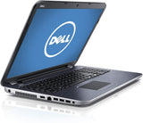 DELL Inspiron 17R 5721 17.3" HD+ (900p) WLED with True life (1600x900) Grade A Laptop - Intel Core i7-3537U (upto 3.10GHz) 8GB RAM 240GB SSD WebCam Windows 10 64-bit - Coretek Computers