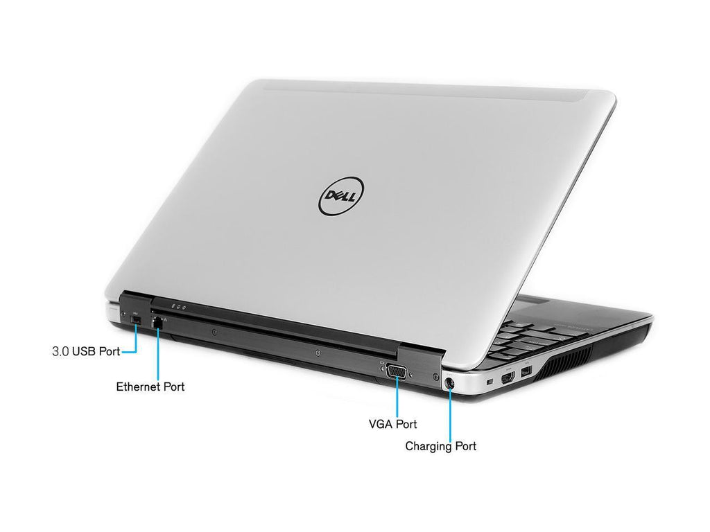 DELL E6540 15.6" Business Laptop - Grade A - 4th Gen Intel Core i5-4200M 2.50 GHz (turbo up to 3.10 GHz), 8 GB Memory, 240 GB SSD (New), DVD, Windows 10 Pro 64-Bit - Coretek Computers