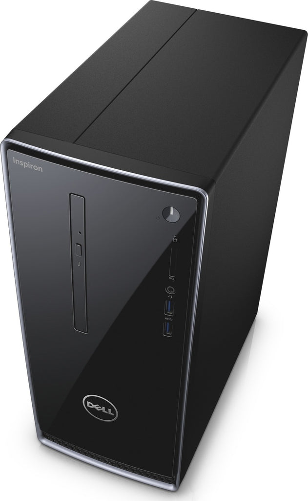 Dell Inspiron 3668 MT Computer - 7th Gen Intel i3-7100 Processor @ 3.90GHz, 32GB RAM, 1TB HDD, WiFi, Windows 10 Pro x64, Keyboard & Mouse - Grade A - Coretek Computers