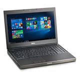 Dell Precision M4800 Grade A 15.6" Business Laptop - Intel Core i5-4310M, 16GB RAM, 500GB Hybrid Hard Drive + 8GB Embedded Flash Cache, Dedicated AMD FirePro M5100 2GB, Windows 10 Pro - Coretek Computers