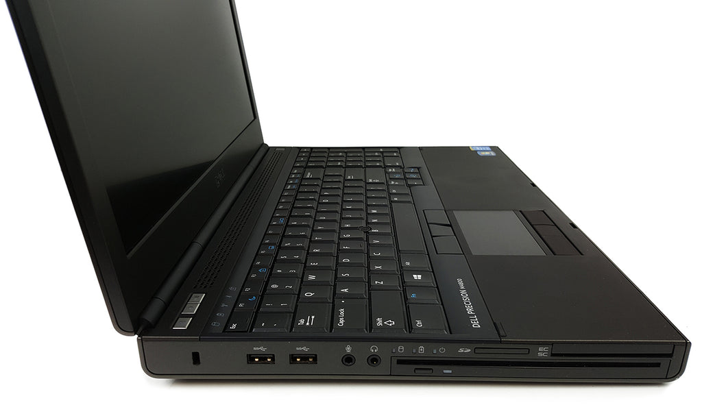 Dell Precision M4800 Grade A 15.6" Business Laptop - Intel Core i5-4310M, 16GB RAM, 500GB Hybrid Hard Drive + 8GB Embedded Flash Cache, Dedicated AMD FirePro M5100 2GB, Windows 10 Pro - Coretek Computers