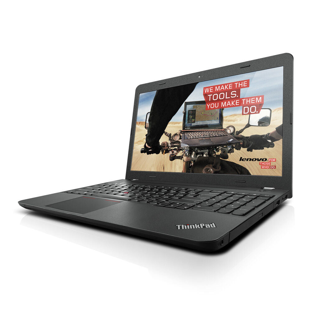 Lenovo ThinkPad E555 15.6" Laptop - AMD A6-7000 Radeon A4 2.2GHz 128GB SSD 8GB RAM Win 10 Pro
