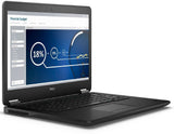 DELL Latitude E7470 14" Grade A Ultrabook - 6th Gen Intel Core i7-6600U (upto 3.40GHz), 8GB DDR4, NEW 480GB SSD, WebCam, Win 10 Pro - Coretek Computers
