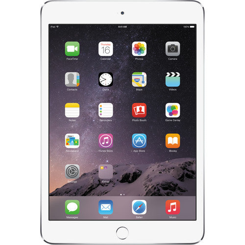 Apple iPad mini 3 Wi-Fi 64GB - Silver/White MGGT2LL/A A1599 - Coretek Computers