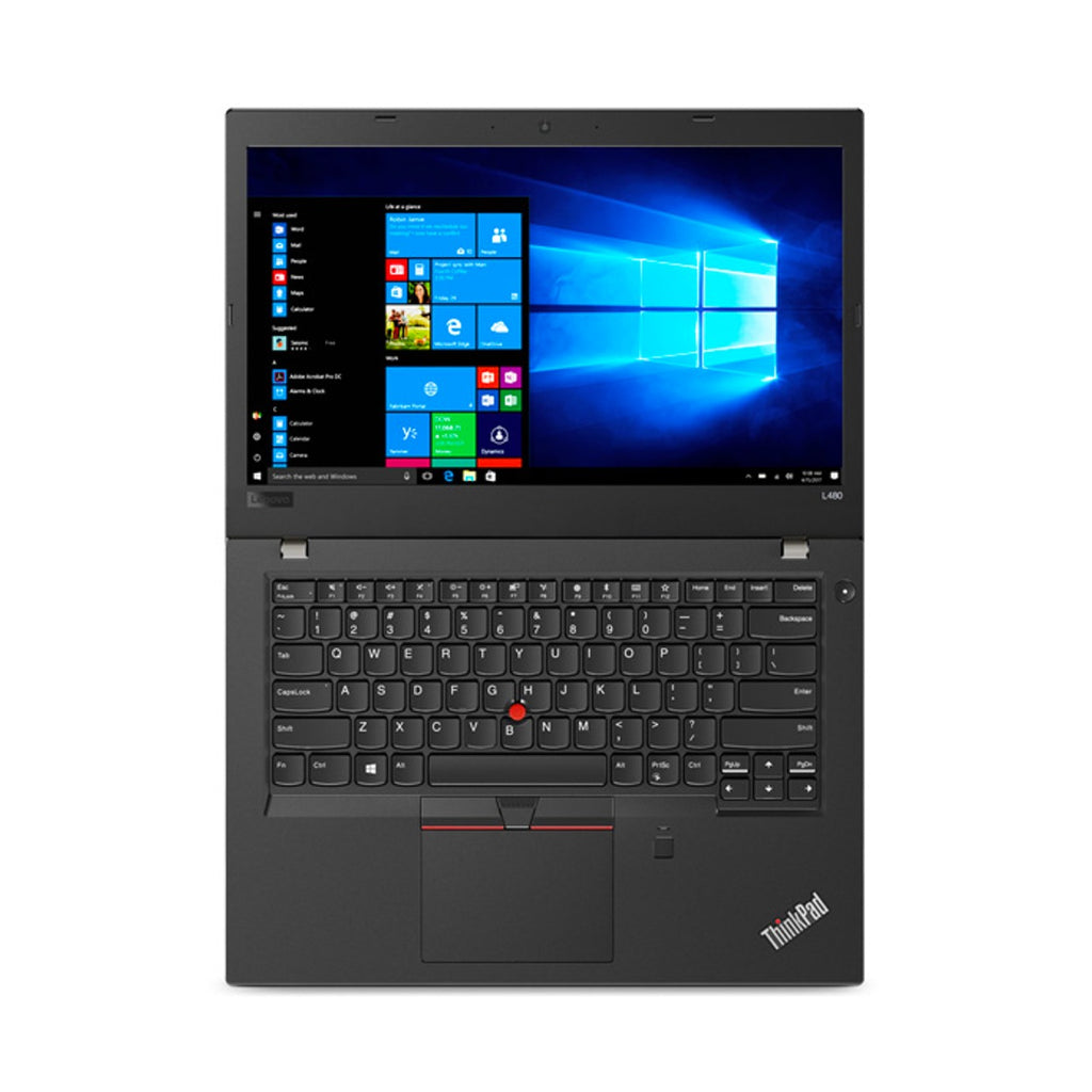 Lenovo ThinkPad L480 14" Laptop Intel Core i5-8250U 256GB SSD Webcam Win 10 Pro