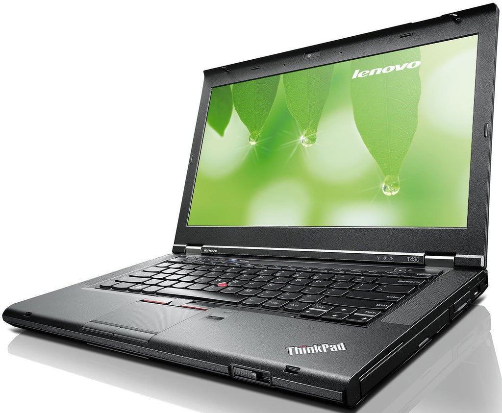 Lenovo ThinkPad T430 Laptop - Grade A - 14.0" Screen - Intel Core i5 2.6GHz, 320GB Hard Drive, 4GB RAM, Webcam, Windows 10 Professional - Coretek Computers