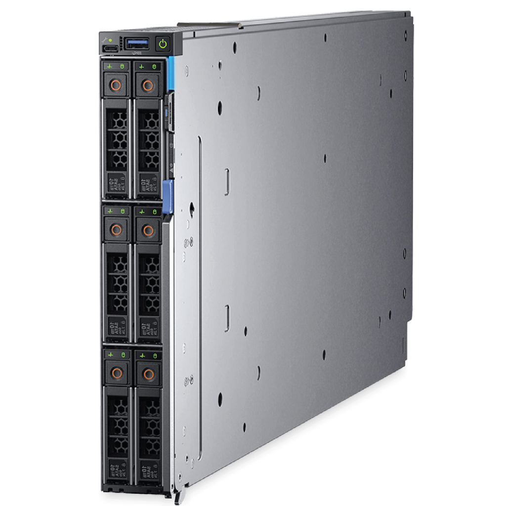 Dell PowerEdge MX740c Server - 2x Intel Xeon Gold 6146 Processors, 800GB SAS SSD, 768GB RAM - Under Dell Warranty