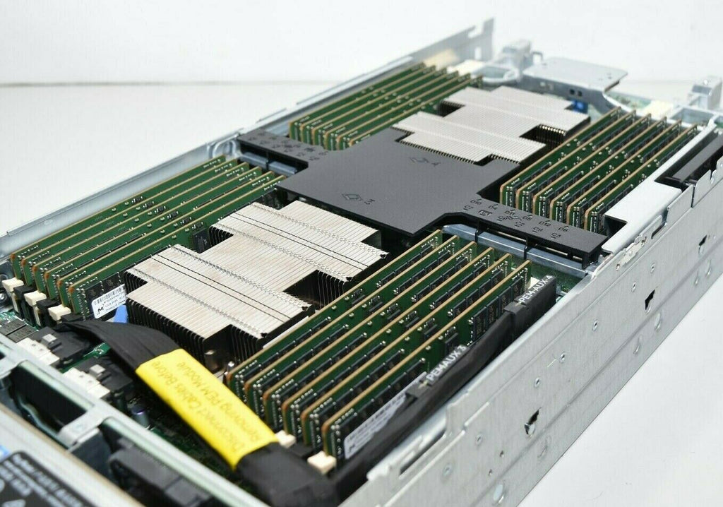 Dell EMC PowerEdge MX840C Server - 4x Xeon Platinum 8168 Processors (96 Cores), 1536GB Memory, 800GB SAS SSD - Under Dell Warranty