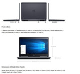 Dell Precision 7710 17.3" UltraSharp FHD IPS Laptop - Intel Xeon E3-1535M v5 (upto 3.80GHz), 64GB DDR4, 512GB SSD + 2TB HDD, Nvidia Quadro M3000 4GB, WebCam, 802.11ac+BT, Thunderbolt 3, Windows 10 Pro