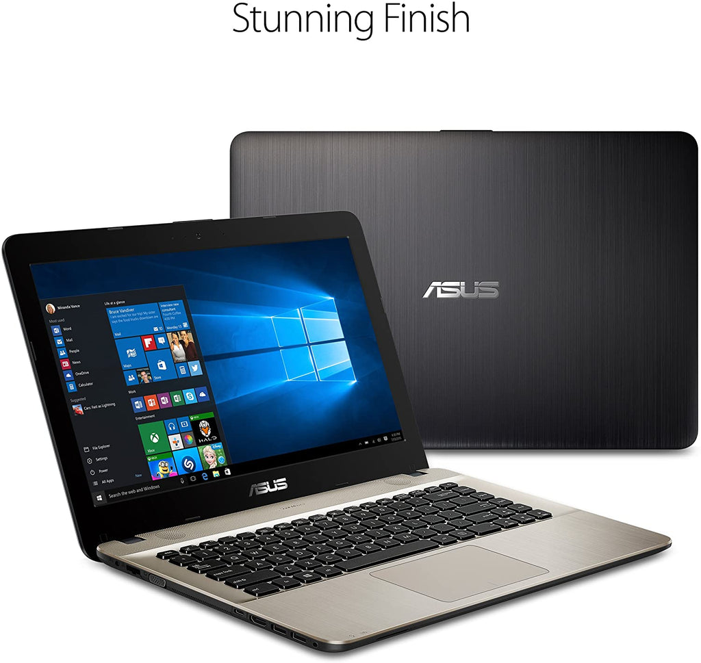 ASUS VivoBook F441 Laptop - AMD A9-9425 Processor (Upto to 3.70Ghz), Radeon R5 Graphics, 8GB DDR4, 256GB SSD, 14” FHD display, WebCam, Windows 10 pro