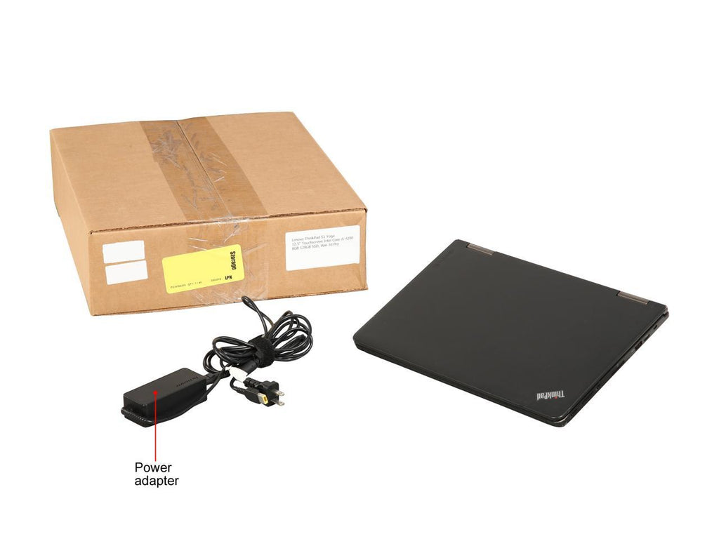 Lenovo Thinkpad Yoga S1 12.5" Touchscreen 2-in-1 Laptop - 4th Gen Intel Core i5-4200U (up to 2.60GHz) 4GB RAM WebCam Windows 10 Pro - Coretek Computers