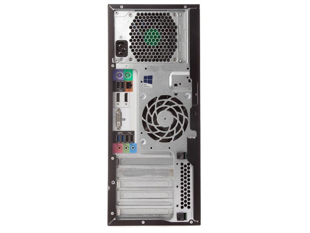 HP Z230 MT Workstation - 3.4GHz Core i7-4770 Quad, 16GB RAM, NEW 120GB SSD + 1TB HDD, NVIDIA Quadro K600 1GB (DVI+DP) + Intel HD 4600 (2x DP + 1x DVI), USB 3.0, WIFI, Win 10 Pro x64, Keyboard/Mouse - Coretek Computers