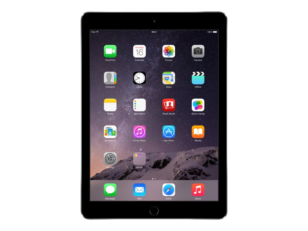 Apple iPad Air 2, 16GB, Wi-Fi, A1566 MGL12LL/A Space Gray - Coretek Computers