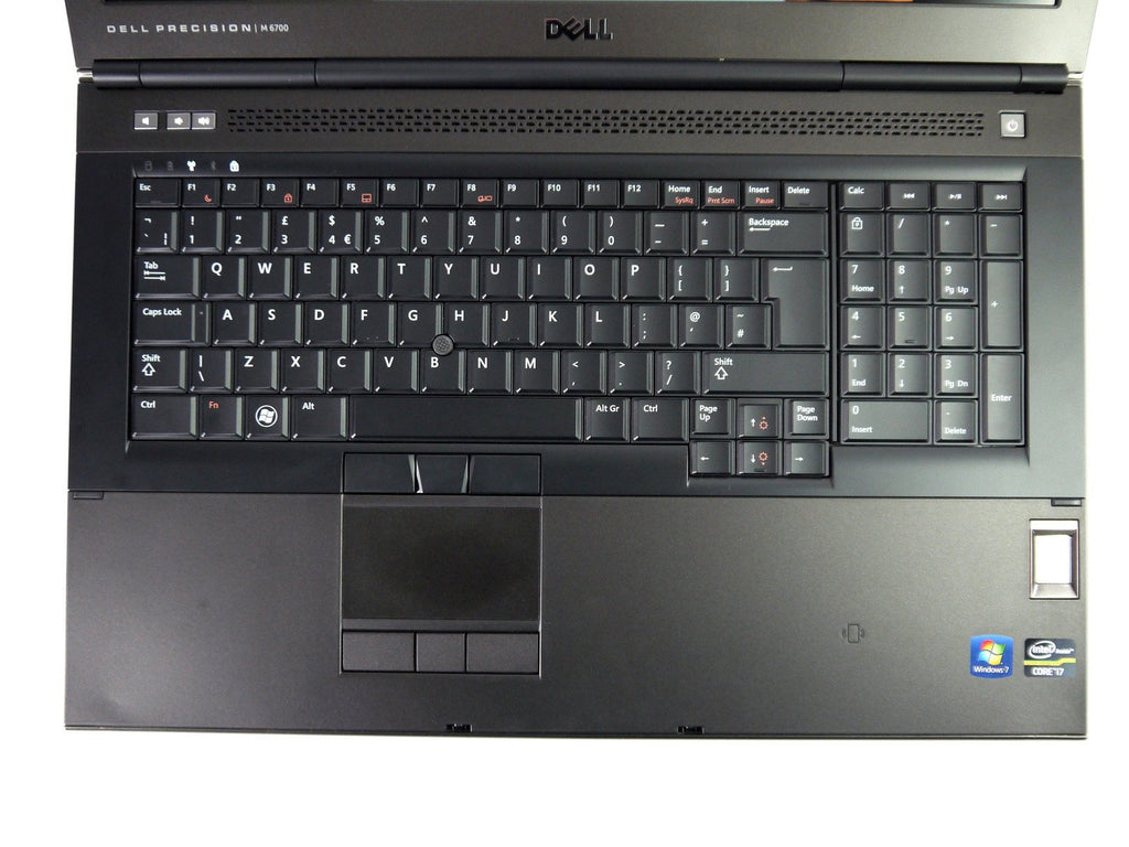 Dell Precision M6700 Mobile Workstation, Intel Core i7-3940XM 3GHz Quad Core Extreme Edition Processor, 32GB Memory, 256GB SSD + 750GB HDD, Quadro K4000M 4GB, 17.3" WideScreen LCD, Windows 10 Pro - Coretek Computers