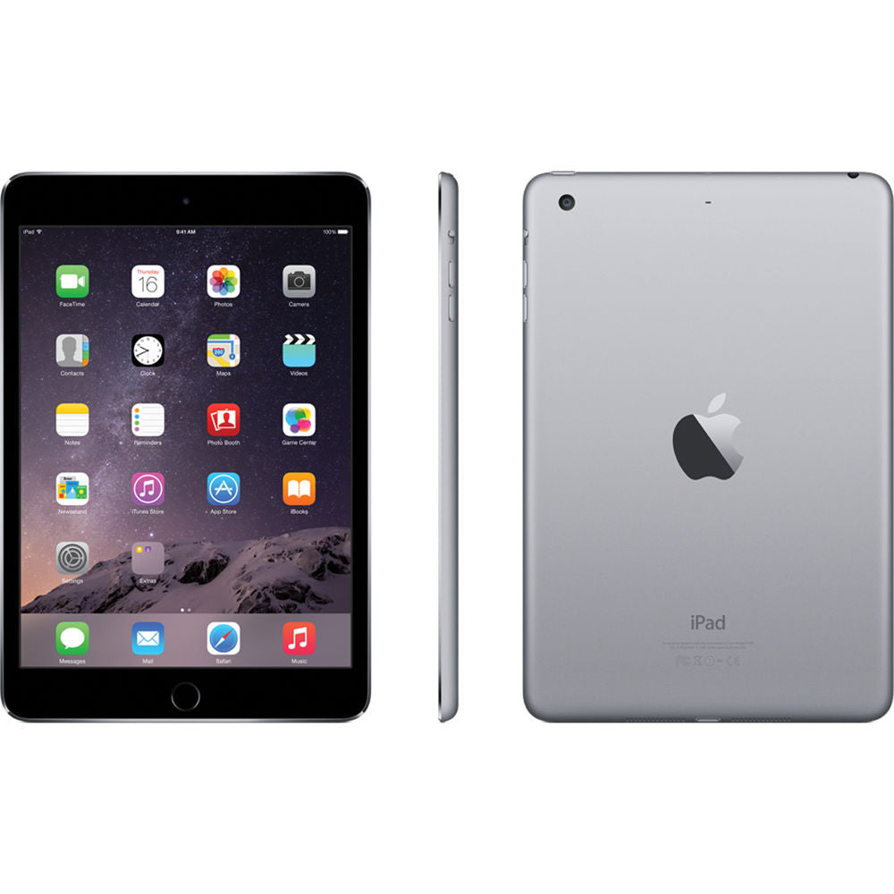 Apple iPad mini 3 Wi-Fi 16GB - Space Gray MGNR2LL/A A1599 - Coretek Computers