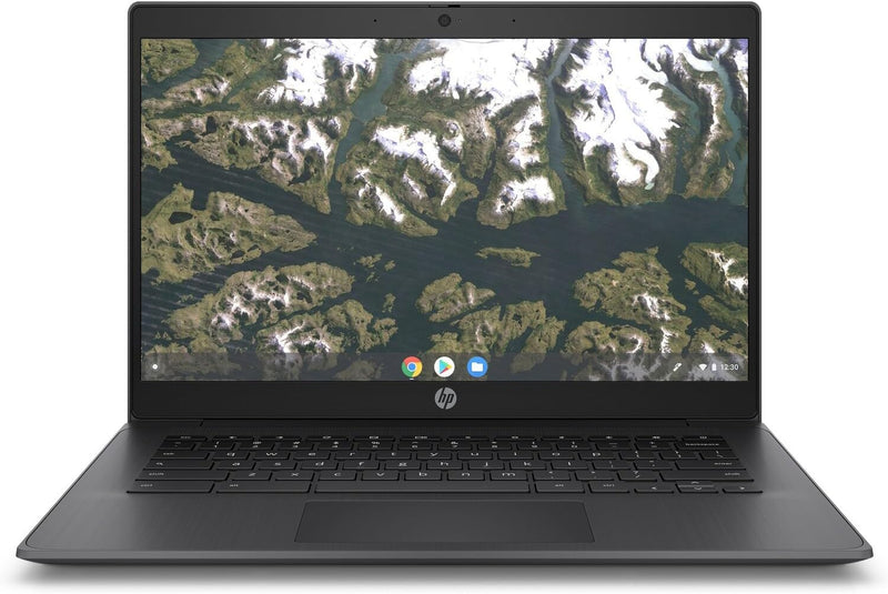 HP 14 G6 14" FHD Chromebook - Intel Celeron N4120 Quad-Core 8GB RAM 64GB eMMC Webcam Wi-Fi 5 ChromeOS - Auto Updates Until 2029