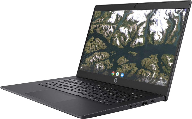 HP 14 G6 14" FHD Chromebook - Intel Celeron N4120 Quad-Core 8GB RAM 64GB eMMC Webcam Wi-Fi 5 ChromeOS - Auto Updates Until 2029