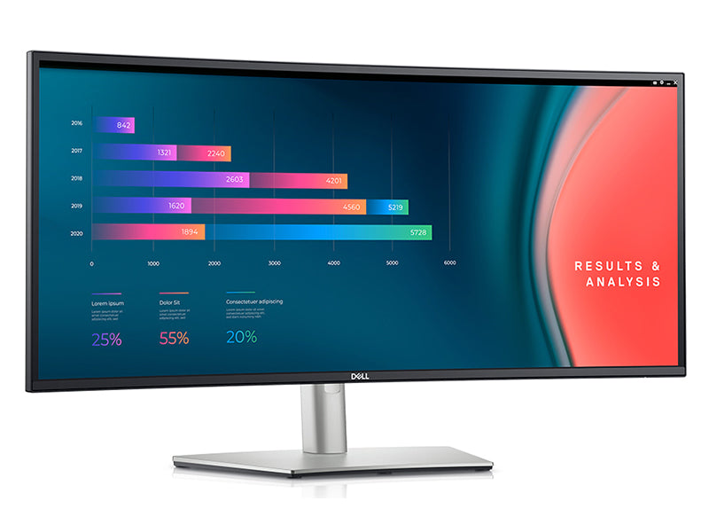 Dell U3421WE UltraSharp 34 inch Curved 90W USB-C Hub RJ45 Monitor - LOCAL PICKUP ONLY