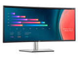 Dell U3421WE UltraSharp 34inch Curved 90W USB-C Hub RJ45 Monitor