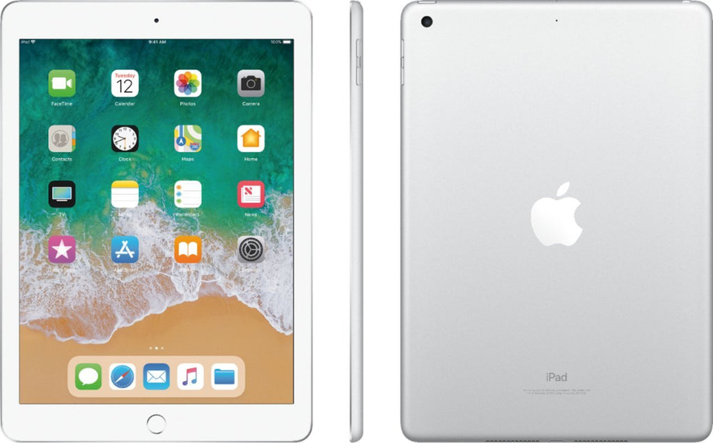 Apple iPad 9.7 5th Gen 32GB Wi-Fi A1822 MP2G2LL/A Silver (2017
