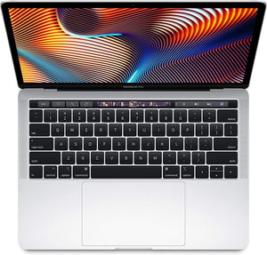 Apple MacBook Pro 13" 2019 Touch Bar "Core i5" 1.4 Quad Core 16GB RAM 256GB SSD A2159 MUHN2LL/A Silver