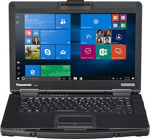 Panasonic Toughbook CF-54 Touchscreen Laptop Core i5-7300U 16GB RAM 512GB SSD 4G LTE GPS Wi-Fi Bluetooth Dual Pass Win 10 Pro