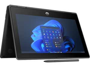 HP Pro x360 Fortis 11 G9 2-in-1 Touchscreen Laptop, Intel Celeron N6000 Quad-core, 8GB RAM, 256GB SSD, Webcam, Windows 11 Pro