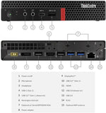 Lenovo ThinkCentre M75q Tiny Computer AMD Ryzen 5 3400GE 3.30GHz 8GB RAM 256GB SSD Win 11 Pro