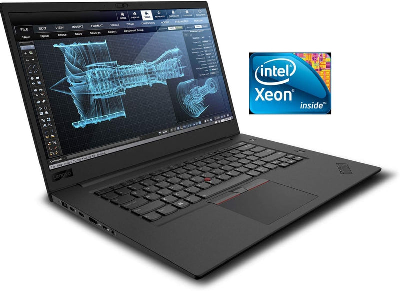Lenovo ThinkPad P1  4K 15.6" TouchScreen Laptop XEON E-2176M NVIDIA Quadro P2000 32GB SSD 1TB SSD Windows 11 Pro