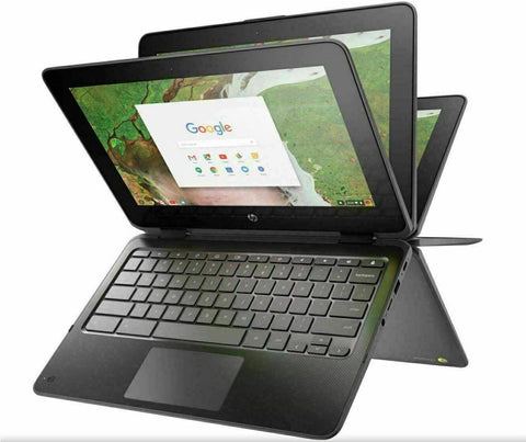 HP x360 11 G3 EE 11.6" Touchscreen Chromebook 4GB RAM 32GB SSD Intel N4020 1.10GHz ChromeOS - Google AUE Jun 2029 - Coretek Computers