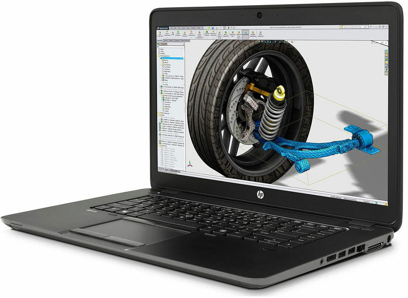 HP ZBook 15u G3 15.6" FHD Laptop Core i7-6500U 256GB SSD AMD FirePro W4190M 2GB Win 10 Pro