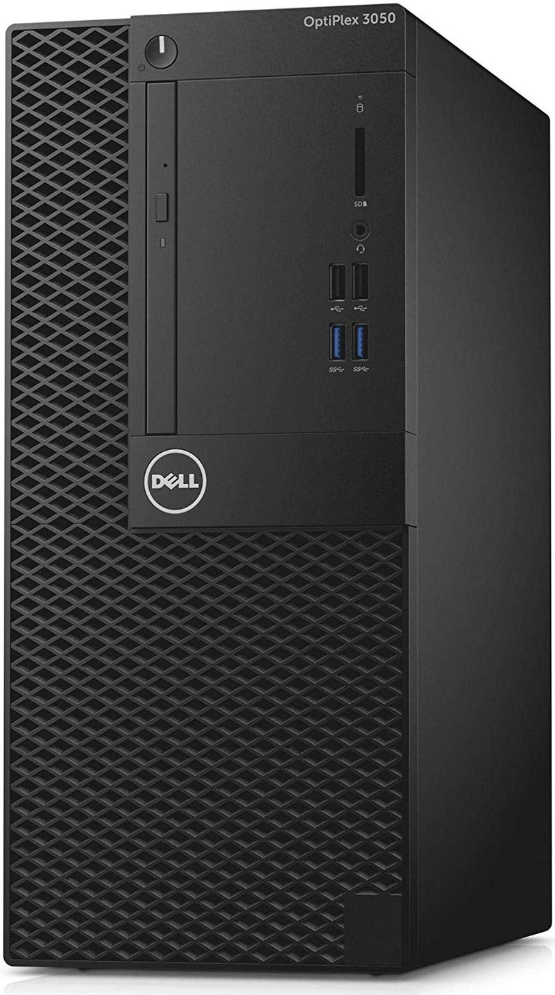 Dell Optiplex 3050 MT Intel Core i5-7500 Quad Core 3.4GHz 8GB RAM 256GB SSD Win 10 Pro