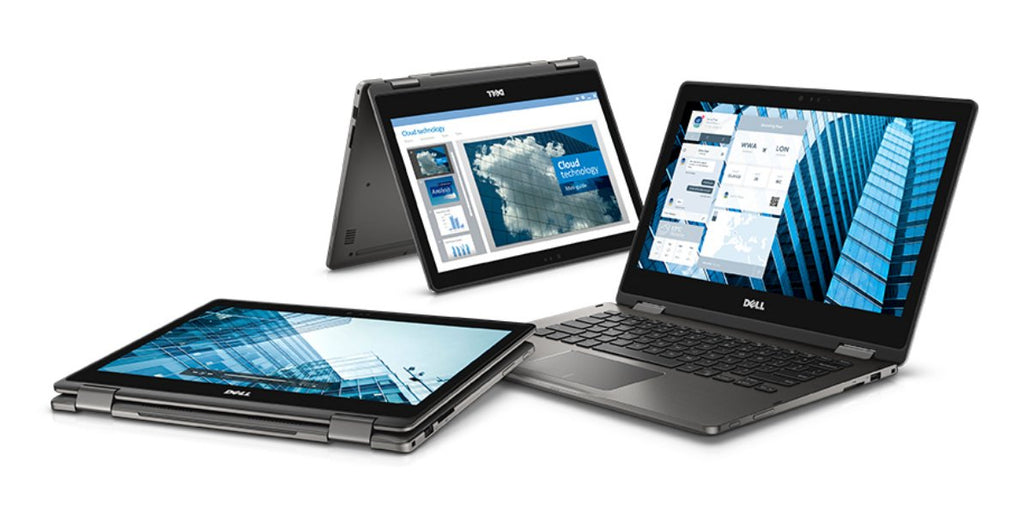 Dell Latitude 3379 13" Touchscreen FHD 2-in-1 Laptop - 6th gen Intel Core i5-6200U, 8GB RAM, 256GB SSD, Win 10 Pro - Coretek Computers
