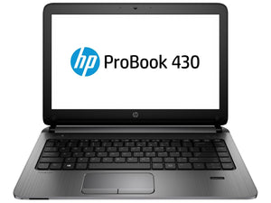 HP ProBook 430 G2 13.3" Laptop - 5th Gen Intel Core i5-5200U 2.20Ghz 8GB RAM 128GB SSD WebCam Windows 10 Pro - Coretek Computers